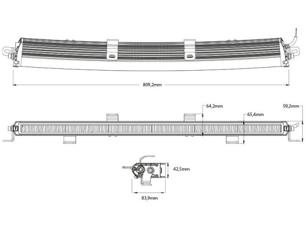 SEEKER Ultima 30 Curved LEDBAR papildlukturis - Image 7