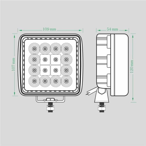 LITLEDA COMBO 27W darba gaismas lukturis - Image 2