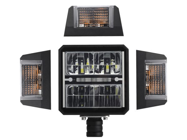 BULLBOY AGRILINE Snowplow LED apsildāms priekšējais gaismas lukturis - Image 4