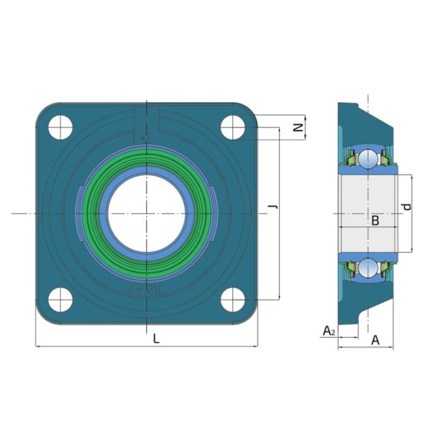 LSQFH 210 2PB.H gultnis