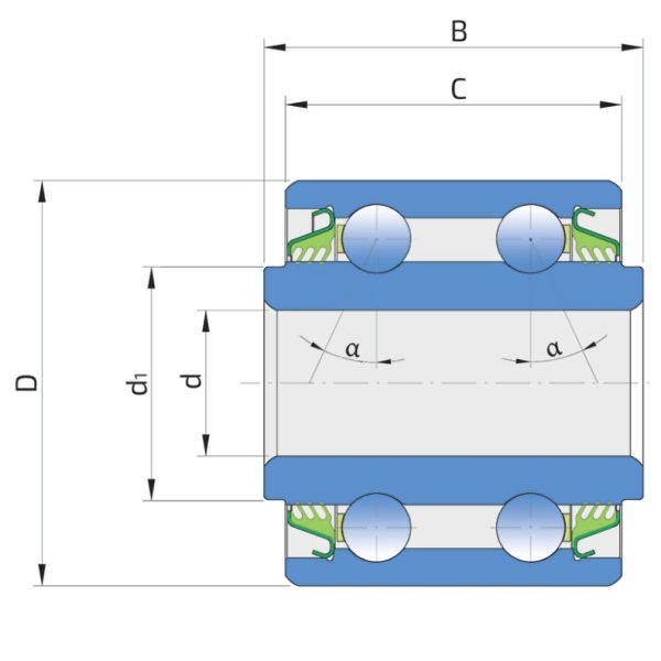 SL 5204/16.25-2T gultnis