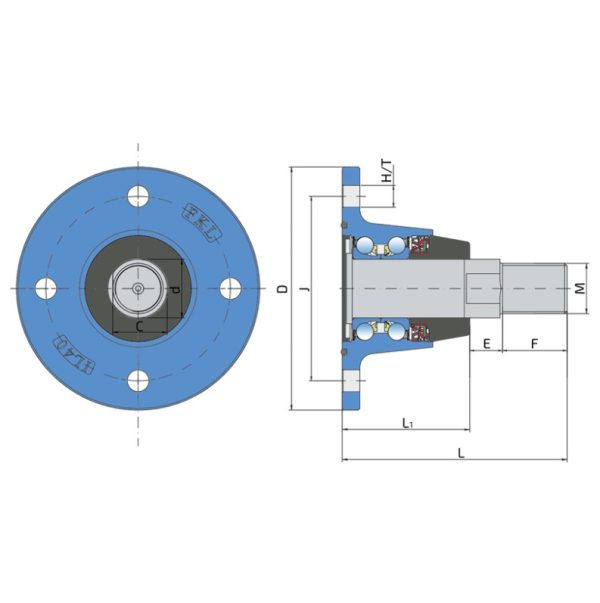 IL40-110/4H-M30x2 gultnis