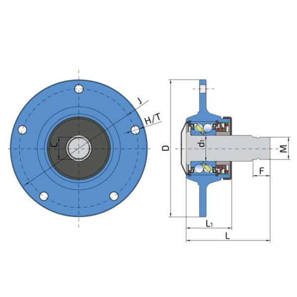 PL-185-M30-L gultnis