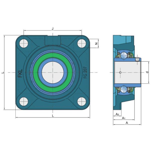 LEFG 207 TDT gultnis