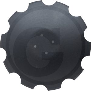 Disks Ø 510 x 5 mm, ieliekts, robots 910964 KOCKERLING disku ecēšām