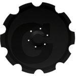 Disks Ø 736 x 6 mm, ieliekts, robots 34910017 LEMKEN disku ecēšām