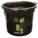 KERBL BARĪBAS/ŪDENS SPAINIS FLATBACK 20L MELNS /323493