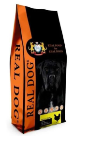REAL DOG SUŅU SAUSĀ B ALL BREED VISTA/RĪSI 28/16 20KG