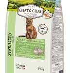 GH CHAT&CHAT KAĶU SAUSĀ B STERILIZED VISTA/TĪTARS 14KG