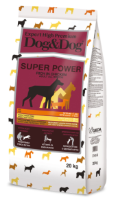 GH DOG&DOG SUŅU SAUSĀ HIGH PREMIUM SUPER POWER 20KG